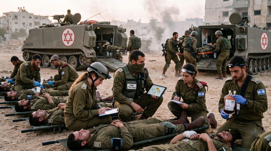 ניהול רפואי באירועים רבי-נפגעים (אר"ן) במהלך התמרון הקרקעי
